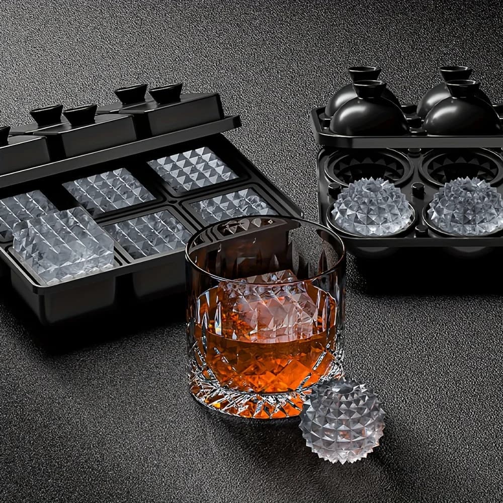 Stackable Ice Cube Tray With Funnel