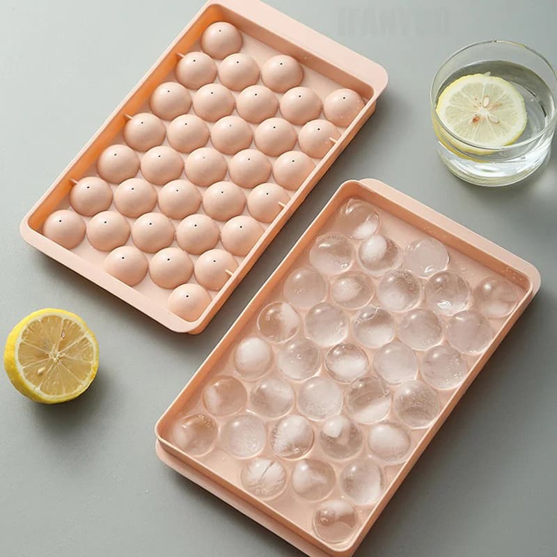 33-Cavity Hockey Ice Cube Tray