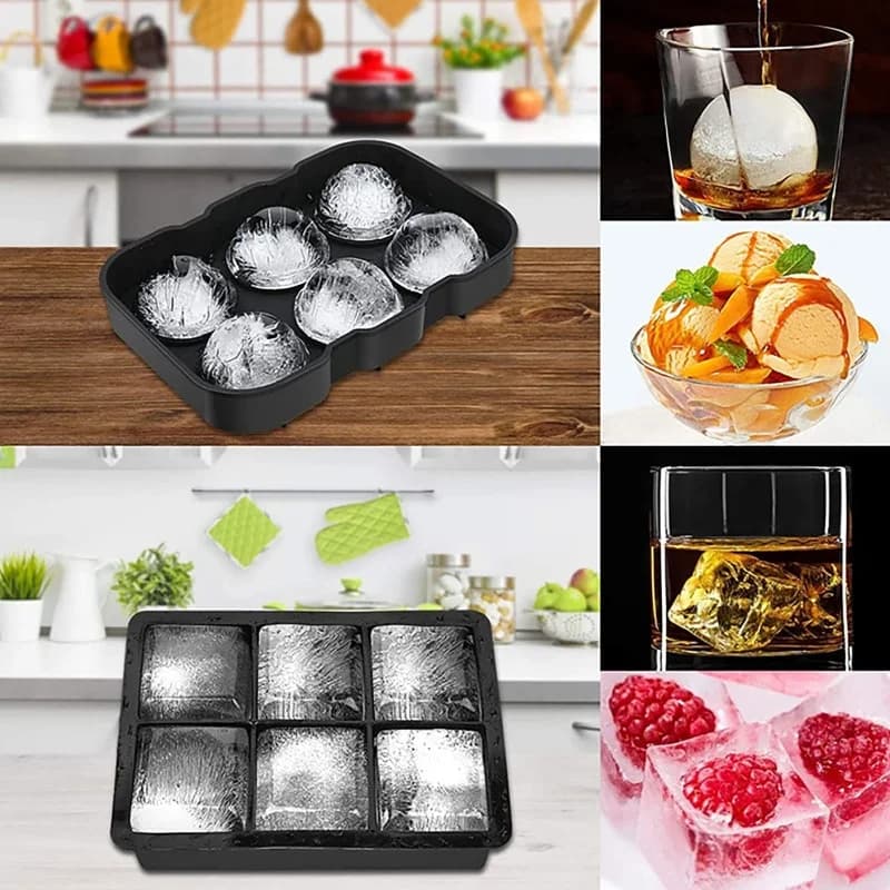 Spherical Ice Cube Mould