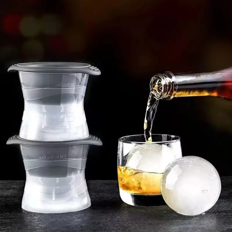 2-Pack Spherical Ice Hockey Mold