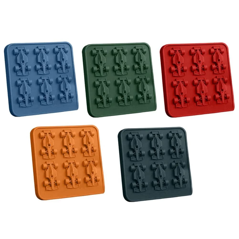 6-Cavity Racing Car Ice Mold