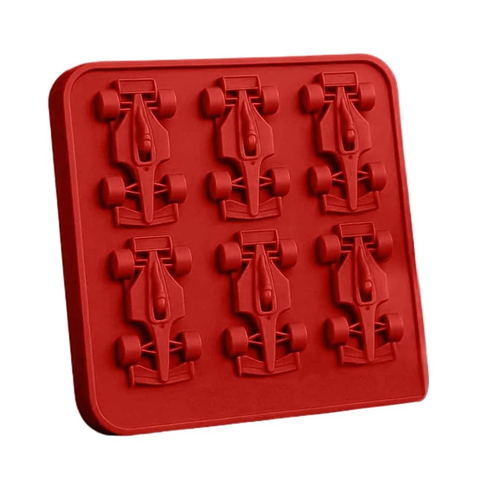 6-Cavity Racing Car Ice Mold