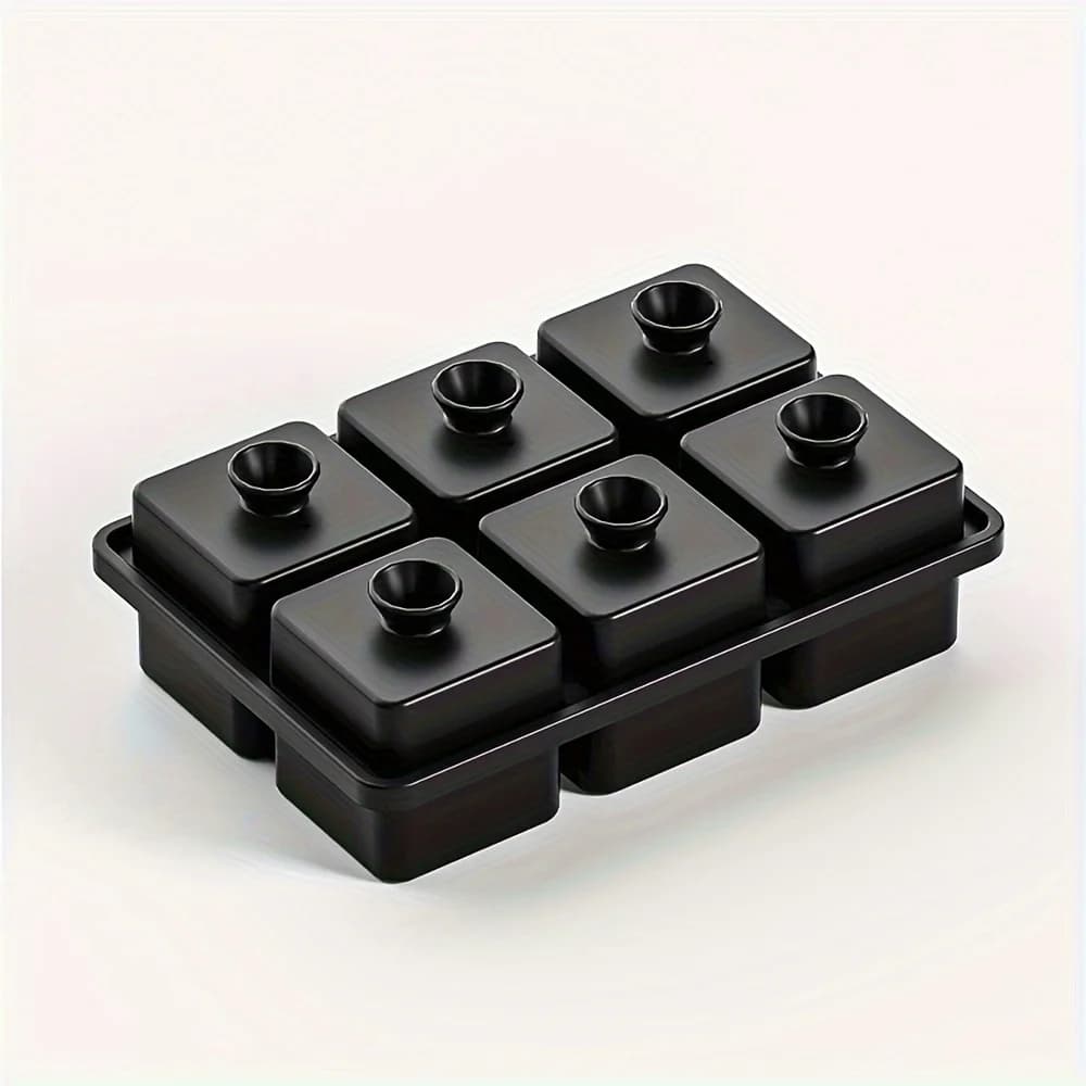 Stackable Ice Cube Tray With Funnel