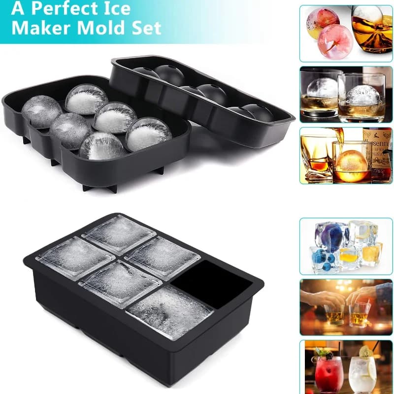 Ice Ball Maker Tray